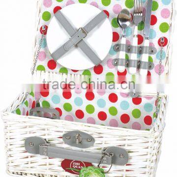 Wholesale Handmade Insulated Fast Food Picnic Basket Wicker photo-3
