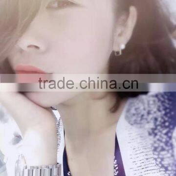 2016 AAA 6.5-7mm Akoya Pearl With 18k Yellow Gold Earring photo-4