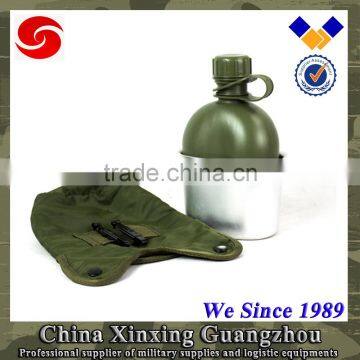 PE Army Canteen 1L Water Green Plastic Bottle for Military Use With Cover photo-4