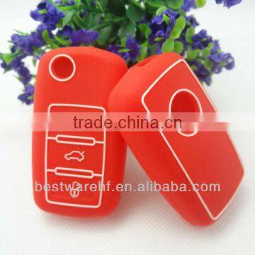 Fashion 2010 2013 Fob Smart Volkswagen 3 Buttons EOS,Loungyee,car Key Cover Jackets.remote Key Cover Case photo-6