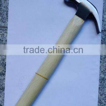 American type Drop Forged Carbon steel Claw Hammer with wooden handle