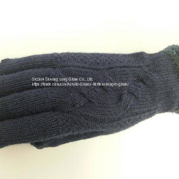 Паттернная перчатка, кабельная перчатка, вязаная перчатка photo-2