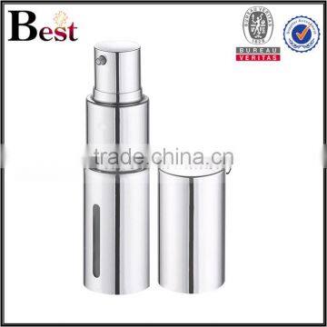 Wholesale Cosmetic 5ml Aluminum Screen Printing Luxury Perfume Bottle Small Porket Spray Blue Bottle Perfume Best Selling photo-6