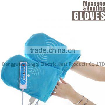 Massage heating Gloves for hand Warmer