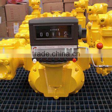 Positive displacement flow meter