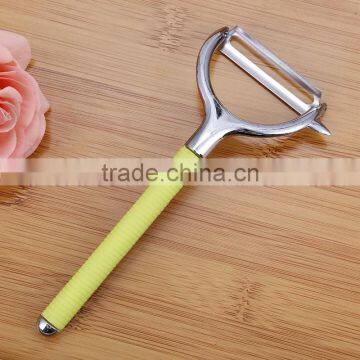 Best Quality PP Handle Zinc Blade Multifunctional Multifunctional Fruit and Vegetables Peeler photo-3