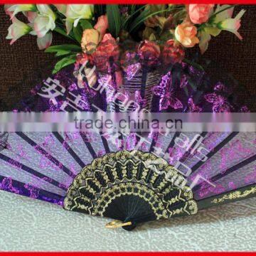 Promotional Lace Colorful Hand Fan photo-2