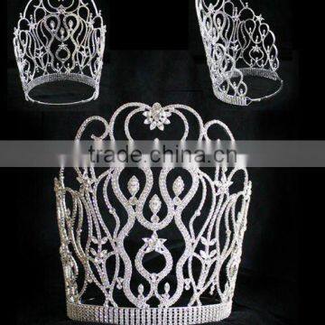 H172-124 Graduation Dancing Shows Crystal Crown and Tiaras In Halo photo-2