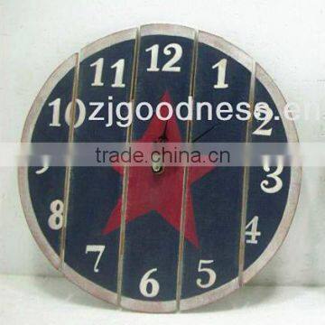Wood MDF Hot Sale Wall 13 Diam Antique Clocks