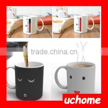 UCHOME Magic color change Morning Mug coffee tea ceramic cup