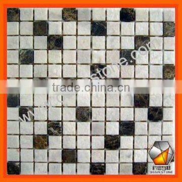 4mm Glass And Marble Mix Mosaic MM161