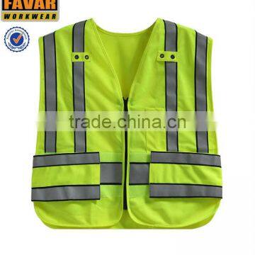 polyester warning vest reflective vest for kids and students