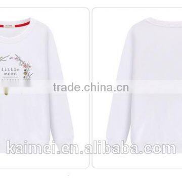 Latest Design High Quality Enjoy a Good Popularity Plain Women Sweatshirt CVC(60/40) photo-3