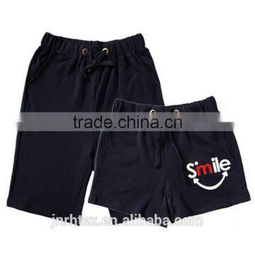 Fashion Trendy Custom 100% Cotton Printed Couple Beach Shorts Factory photo-3