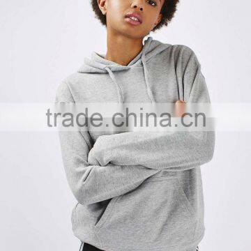 JXY Gray Slounch Hoodie for Women photo-3