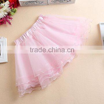 S80092A Bead Organza Ruffled Skirt Bitter Fleabane Bitter Fleabane Skirt Princess Dress Skirts photo-5