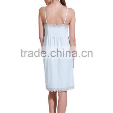 Deep V Seamless Sexy Dress for Women With Lace Yiwu Seamless Factory photo-2