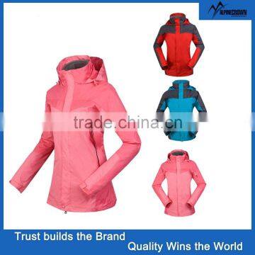 2015 new style outerwear waterproof opaque skin jacket