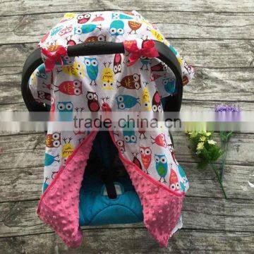 Cotton New Free Shipping Baby Car Seat Canopy Cover Infant Children Animal Deer Dinosaur Owl Carseat Cover Baby Canopies photo-6