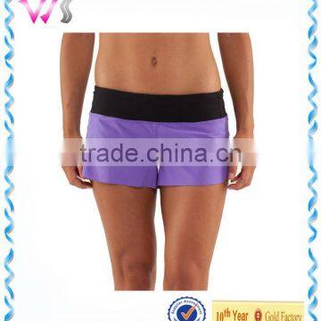 Sexy Casual Sport Shorts Blank color sport shorts for women