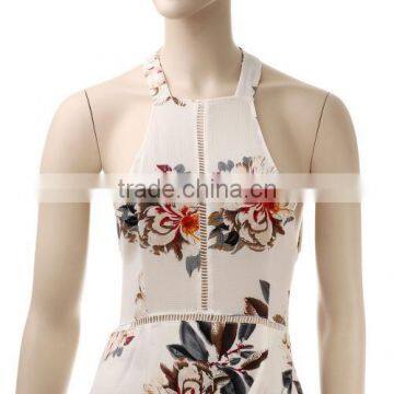 2017 New Side Slit Dress Summer Beach Fashion Chiffon Women Long Dress photo-6