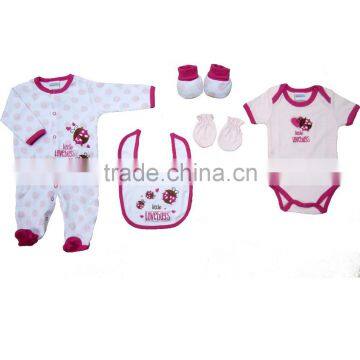2016 Fashion New Born 100% Cotton Wholesale Baby Cloth photo-4