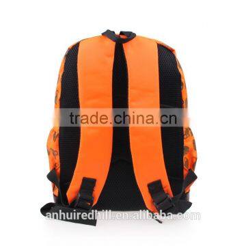 2016 New Design Wholesale Canvas Yellow Kids School Bag photo-3