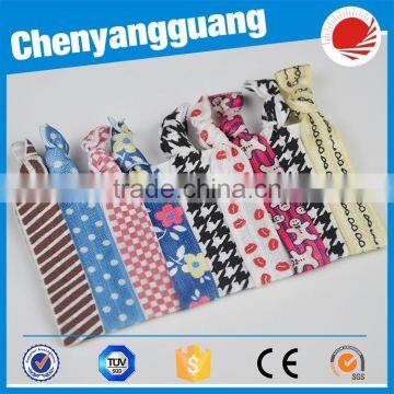Hot Selling Woven 15mm Nylon Printed Fold Over Elastic Band With High Quality photo-6