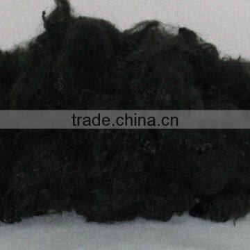 polyester staple fiber black to Pakistan at USD 0.75/KG