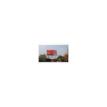 P10 Full Color Aluminum Building Top 1R1G1B Led Outdoor Display Board