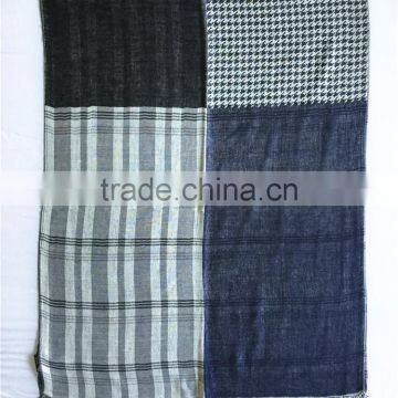 2017 High Quality Winter Brand Classic Style Cashmere Plaid Pashmina Scarf photo-2