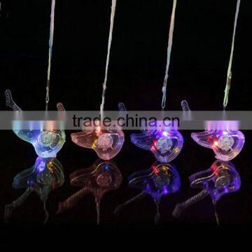 Led Plastic Transparent Guitar Necklace Flash Pendant Childrenpendant photo-2
