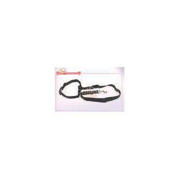 Hand Free Adjustable And Durable Nylon Dog Lead Tie To Waist With Plastic Buckle