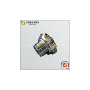 Yellow Chromatic Colour Anodized CNC Machining Parts