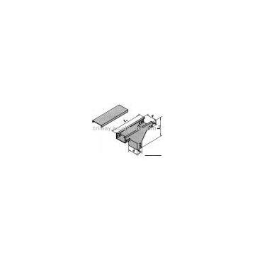 Trough type cable bridge