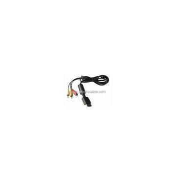 TV game cable for Sony PS2, Audio&Video cable