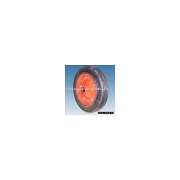 rubber solid wheel