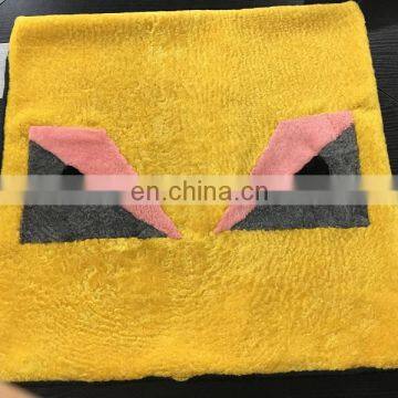 Factory Directly Wholesale Price Sheep Fur Pillow Cover /fur Pilow Case photo-4