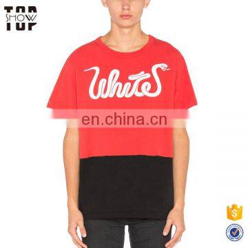 China t shirt factory cotton mixed color custom tshirt printing for men