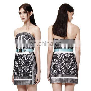 Formal strapless short amazing dress for evening dresses for beautiful women