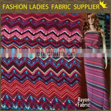 Dress Shirt 100% Rayon Fabric Soft China Supplier Shaoxing Textile Challis Viscose Rayon Fabric photo-3