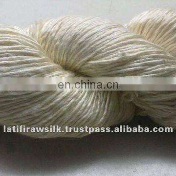 Silk knitting yarn