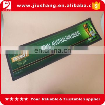 customized nitrile rubber bar service mat with printing logo