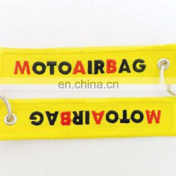 2017 Custom Embroidered Keychain Embroidery Keytag Keyring photo-2