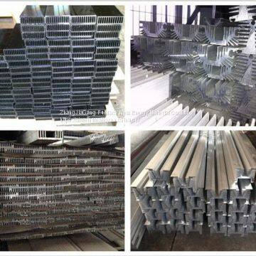 Professional Heatsink Extruded Aluminium Profile , Milling Heatsink Extrusion Profiles photo-4