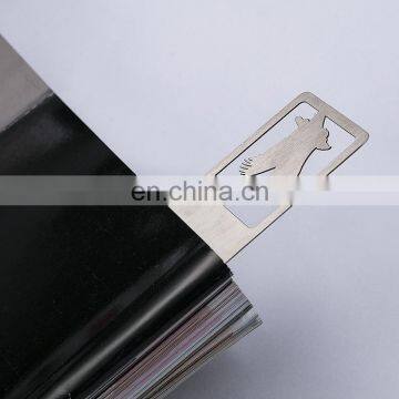 Custom light metal bookmark blank boomark fpr souvenir gift