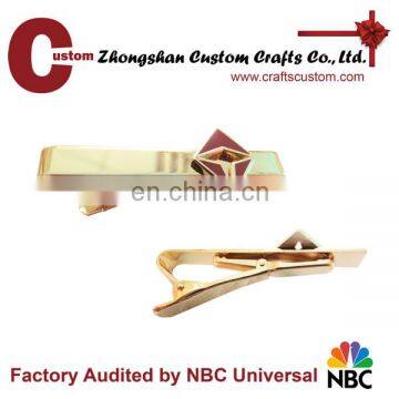 Wholesale Custom Shiny Gold Tie Bar,Tie Pin,Tie Clip