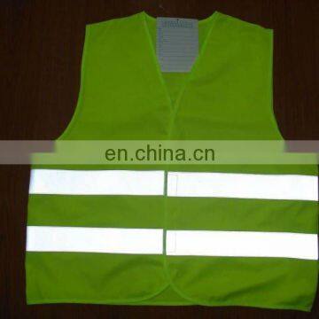 Reflective Safety Vest Roadway Hi-vis Reflective Green Color Clothing Workwear Uniform photo-2