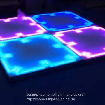 New design led dance floor 1X1m Acrylic panel tile