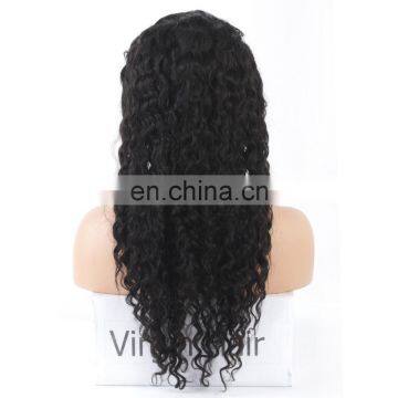 Curly Wig for Black Women Human Hair Full Lace Wig photo-2